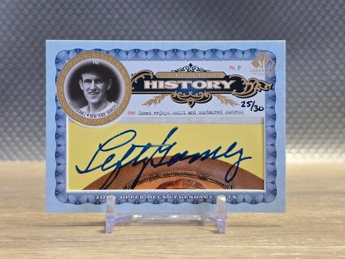 2006 upper deck lefty gomez - upper,