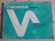 HONDA Manuale di officina moto ricambi originale CX650Td