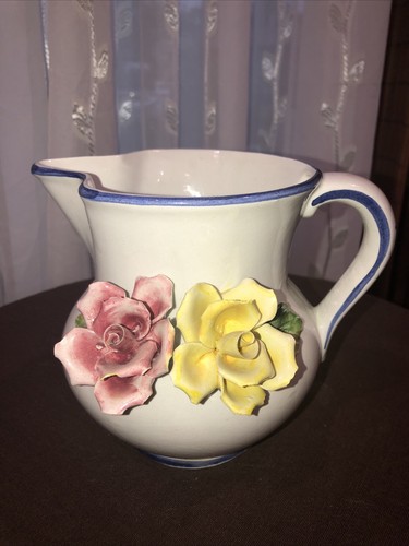 Vaso applique floreale - applique,