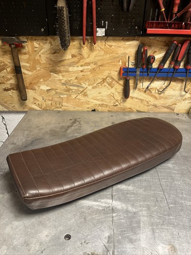 Selle marron café racer - marron,