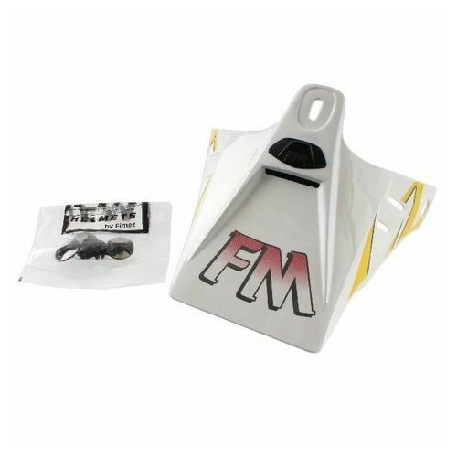 Frontino casco cross bianco - frontino,