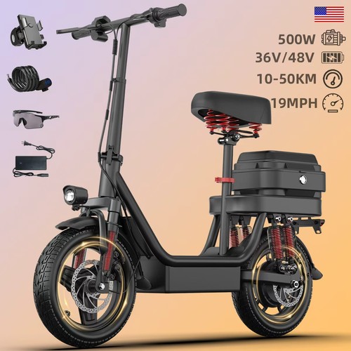 Folding electric scooter with - folding,