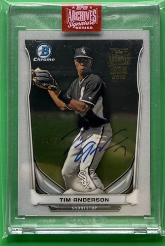 2019 topps tim anderson - topps, /99