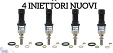4 INIETTORI BRC GPL BLU CON DADO PRIMA SERIE 09SQ99020001G HYUNDAI I20 1.2 2009