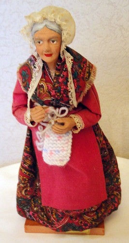 Doll handmade santon antico - doll,
