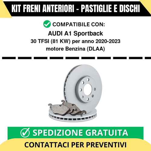 Kit freni anteriori - kit,