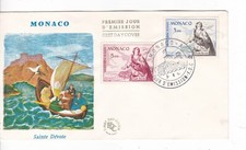 MONACO 1961 FIRST DAY OF ISSUE