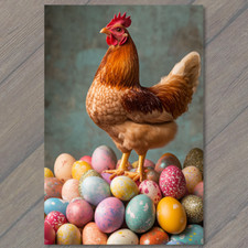 Art Print Rooster Chicken