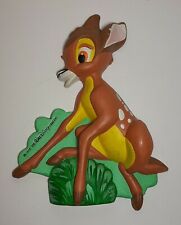 Vintage Piastra BAMBY WALT DISNEY COMPANY 1986 Rara cm 27 x 21 Italgros Vicenza