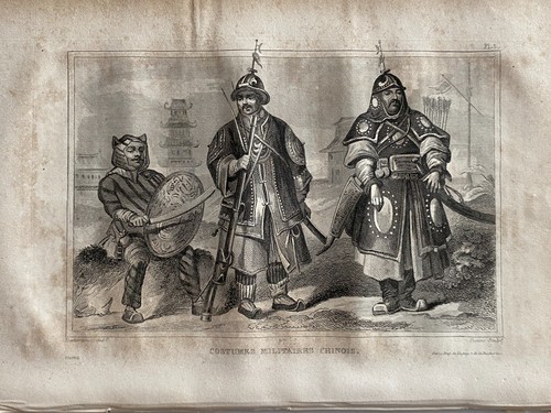 Incisione cina costume - incisione, "cina