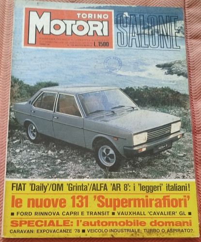 Torino motori 154 1978 - motori, fiat