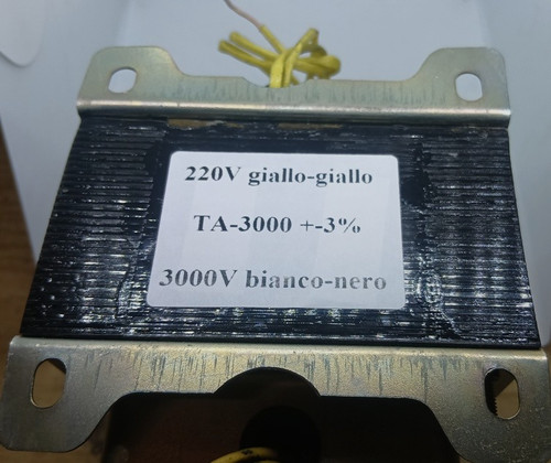 Trasformatore alta tensione