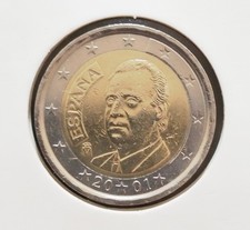 Moneta 2 euro Spagna 2001 *Re