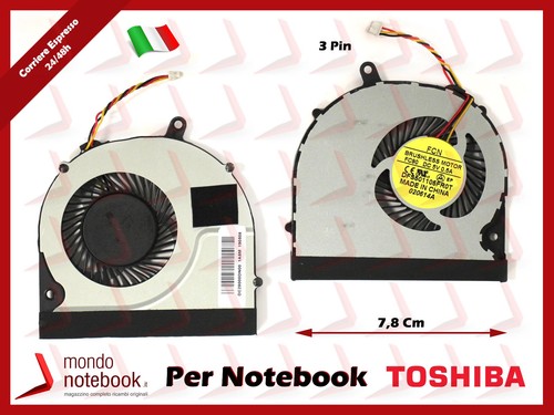 Ventola fan cpu toshiba l50 - ventola,
