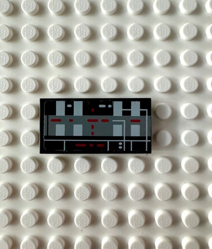 Lego tile 2x4 adesivo modello - lego,