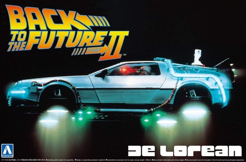 Aoshima dmc delorean time - 1/24,