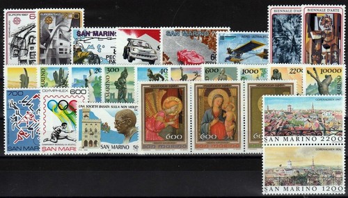 1987 san marino - san, annata