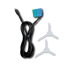 CAVO AUX JACK FEMMINA PER FIAT BRAVO DAL 2007 + KIT SMONTAGGIO AUTORADIO VISTEON