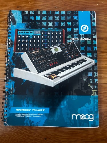 Manuale utente moog minimoog - utente,