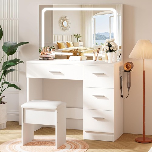 Scrivania trucco vanity con - trucco,