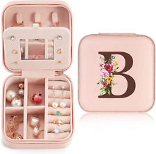 Portagioie Con Nome Iniziale B E Fiore Scatola Portagioie Da Viaggio Mini Organi