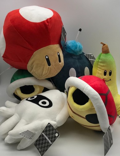 Peluche super mario kart - mario,
