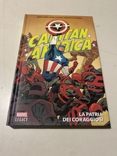 CAPITAN AMERICA - LA PATRIA DEI CORAGGIOSI - MARVEL LEGACY - CARTONATO NUOVO