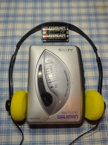 Walkman sony fx193 - sony, wm-fx193
