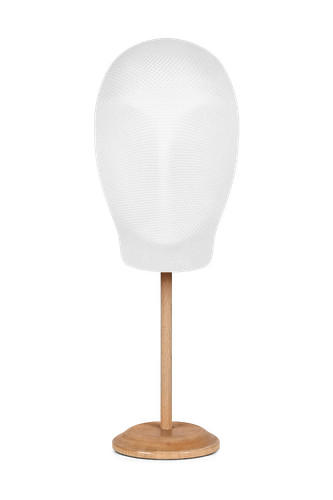 Espositori testa donna con - testa,