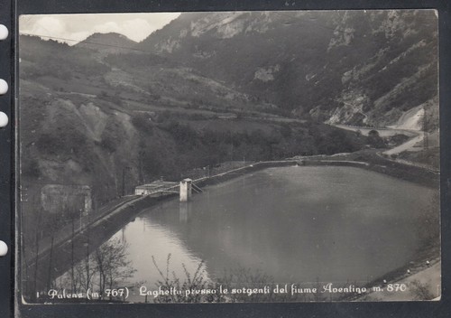 Cartolina palena laghetto - palena,