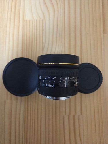 Sigma fisheye 8mm f3 - ex,