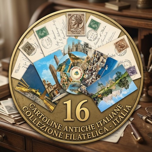 Lotto cartoline italia - 16,