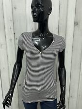 Guess Maglia Donna Taglia XS Maglietta T-Shirt Cotone Manica Corta Logo Woman