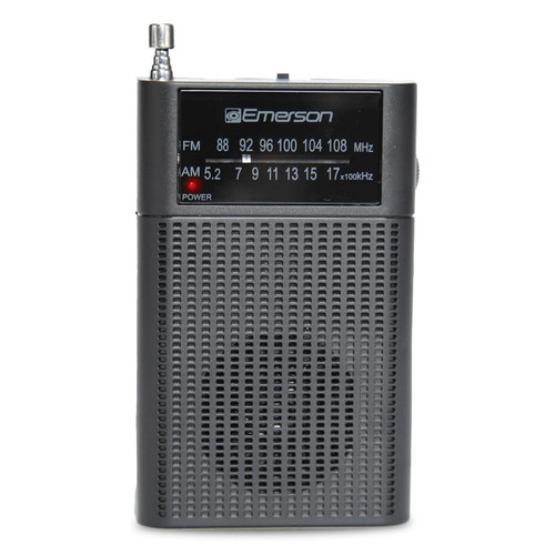 Radio amfm portatile emerson - radio,