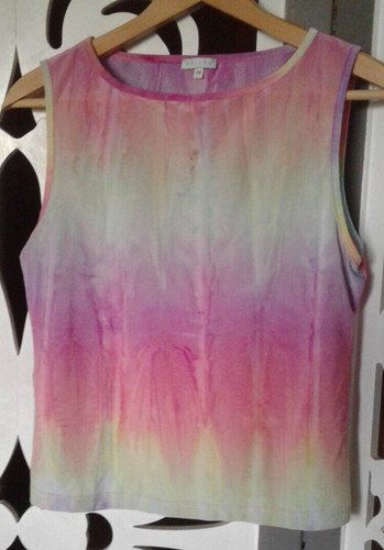Top fucsia conbipel m - top,