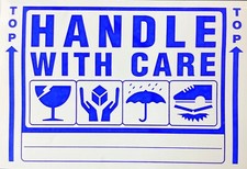 Fragile Stickers 18x12CM Label