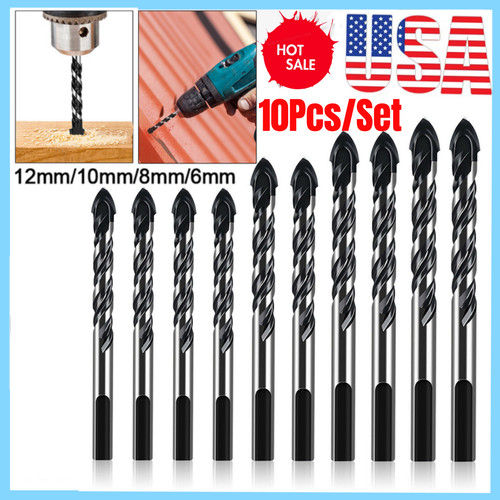 Set punte trapano muratura - , 10