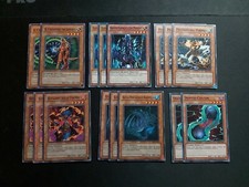 Lotto yugioh Deck Goat Tributi Doppio Coston Rana Pescatrice Sovrano delle Fiamm