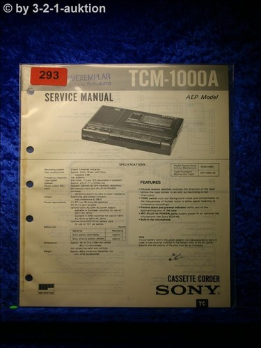 Manuale servizio sony - di,