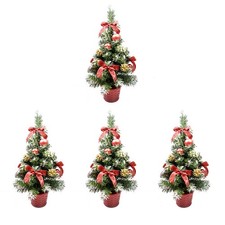 4 Pezzi Albero Decorativo