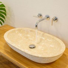Lavabo 70 cm in marmo Mara