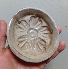 Caltagirone Formina Stampo Formella in ceramica per mostarda cotognata '900 [3]