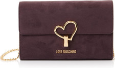 BORSA VELOUR PL VIOLA