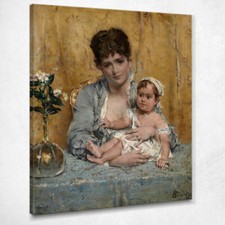 Madre E Figlio Alfred Stevens
