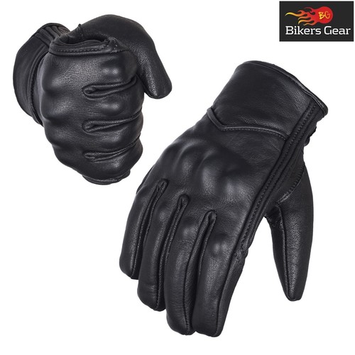 Moto guanti pelle - guanti,