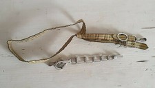 Antico pendaglio finimento accessorio militare