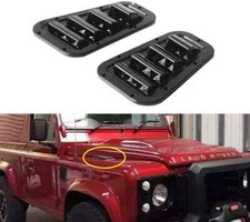 2pcs ABS Front Bonnet Side