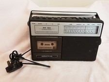 GRUNDIG RR120 REGISTRATORE A CASSETTE RADIO INTERNAZIONALE - VEDI DESCRIZIONE