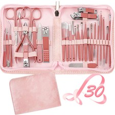 30 Pezzi Tagliaunghie Set di