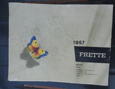 CATALOGO FRETTE TELERIE ANNO 1957